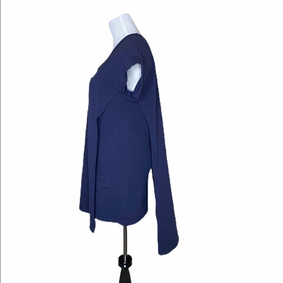 Elegantees Tunic/Dress Raquel in Navy - Picture 3 of 7